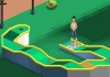 jeux flash Mini Golf 9 Trous