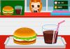jeux flash Jeu de restaurant : Hamburgers