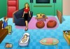jeux flash Naughty Babysitter