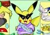 jeux flash Pikachu Pokemon Dress Up